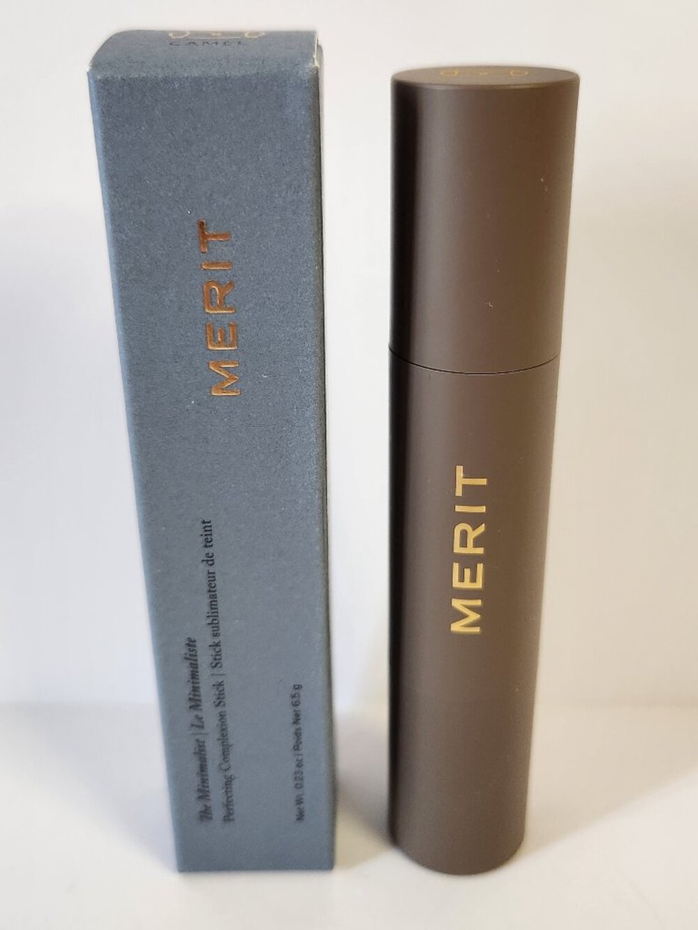 Merit Minimalist Perfecting Complexion Stick Camel 0.23 oz 6.5 g New In Box